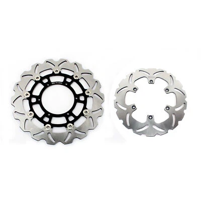 1 Front 1 Rear Brake Rotors For BMW G 650 GS 2009-2024 F 650 GS ABS 2001-2007 06 - Image 1 of 4