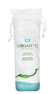 Organyc 100% Organic Cotton Rounds - Biodegradable Cotton, Chemical Free, For... - Picture 1 of 2