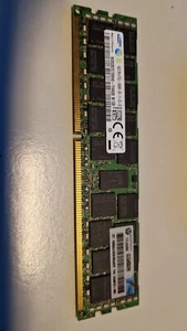 RAM DDR3 16Gb ECC M393B2G70BH0-YH9Q8 PC3-10600R 2Rx4 HP 628974-081 - Foto 1 di 1