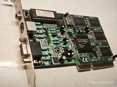 Rare AGP 3D Video Card HIS Savage 3D (S3 86C391) 8 MB RAM - Image 1 of 4