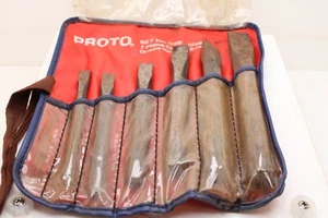 Proto Professional 86B 3/8" -3/4" 7 Piece Cold Chisel Set USA 5/16" is Missing - Picture 1 of 22