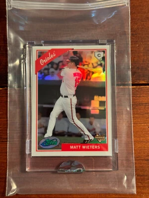 Matt Wieters 2009 eTopps #26 Sealed Rookie #190/1499 FAST SHIPPING - Image 1 of 3