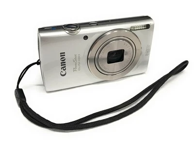 Canon PowerShot ELPH 180 Digital Camera 20MP 8x Zoom HD Video MISSING LENS COVER - Image 1 of 4