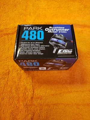E-flite Brushless Outrunner Motor 910Kv Park 480 - New - JT25 - Image 1 of 4
