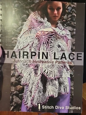 Hairpin Lace Tutorial & Innovative Patterns Stitch Diva Studios Book - Image 1 of 4