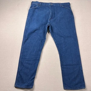 Pantalones de mezclilla Wrangler vintage para hombre 42x30 (se adapta a 40x30) corte vaquero 13MWZ EE. UU. Western - Imagen 1 de 9