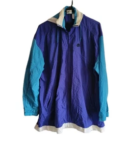 VTG Nike Windbreaker Jacket w/hood Mens Medium two tone 90s retro - Picture 1 of 10