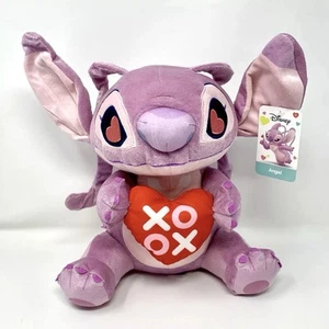 Disney Lilo and Stitch Angel Plush Heart Eyes 11” - Picture 1 of 3
