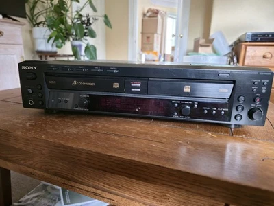 Sony RCD-W500C 5 CD Changer/Recorder As-Is - For Parts/Repair/Not Working - Image 1 of 4
