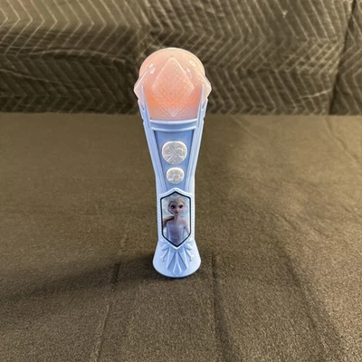 Disney Frozen Elsa Ekids Sing Along Microphone, With Built in Music. WORKS! - Image 1 of 2