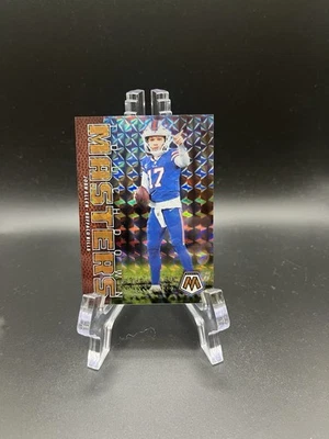 2023 Panini Mosaic - Touchdown Masters Josh Allen #TM-JA Orange Fluorescent /25 - Image 1 of 4