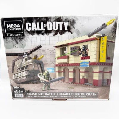 Mega Construx Call of Duty Crash Site Battle Set HBG37 密封已停产 罕见 — 第 1/2 张图片
