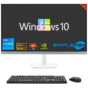 Tout en Un I5 24 " Windows 10 RAM 8 Go SSD 120 Go Ordinateur Fixe Editing Jeux - Photo 1/11