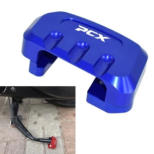 Blue Large Support Frame Widened Non-slip Mat Pad Bracket For HONDA PCX 125 150 - Picture 1 of 4
