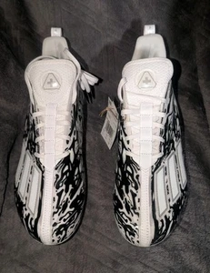 Adidas Adizero 12.0 Poison Football Cleats Men's Size 11 Black White IG7206  - Picture 1 of 10