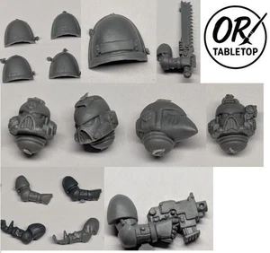 Space Marines Köpfe, Arme, Waffen, Bits, Einzelverkauf,  Warhammer 40k - Bild 1 von 12