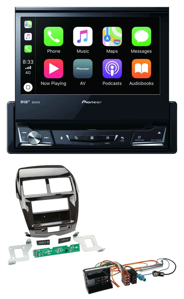 Pioneer DVD Bluetooth DAB USB MP3 Autoradio für Citroen C4 Aircross Mitsubishi A - Bild 1 von 4