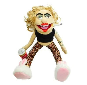 Jeffy Mom Nancy Puppe SML inspiriert Jeffy Biological Mom individuelle Handpuppe - Bild 1 von 2