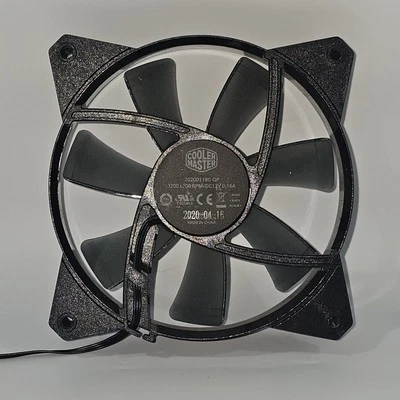 Coolermaster 120mm 3-pin Case Fan Model 202001180-GP Used Good Condition - Image 1 of 2