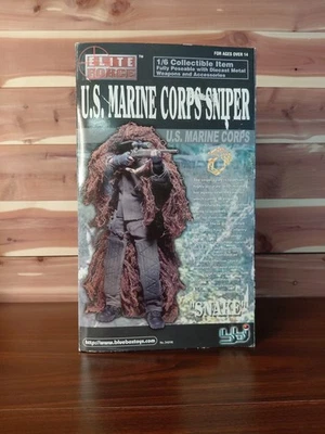 Elite Force US MARINE Corps Sniper SNAKE 1:6 Scale Action Figure  - Image 1 of 4