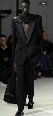 saint laurent mens 2023 Tuxedo Pant.  52/36. $1690 - Image 1 of 4