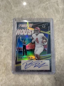 2022 Leaf Valiant Take It To The House Brian Robinson Jr Auto /20 COMMANDERS RC - Picture 1 of 5