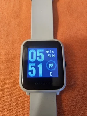 Amazfit BIP A1608 Smartwatch Fitness Tracker - White  - Image 1 of 4