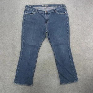 Jeans Old Navy donna 20 blu The Sweetheart pantaloni denim elasticizzati bootcut midrise - Foto 1 di 11