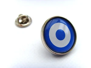 GREECE HELLENIC AIR FORCE ROUNDEL LAPEL PIN BADGE GIFT - Picture 1 of 1