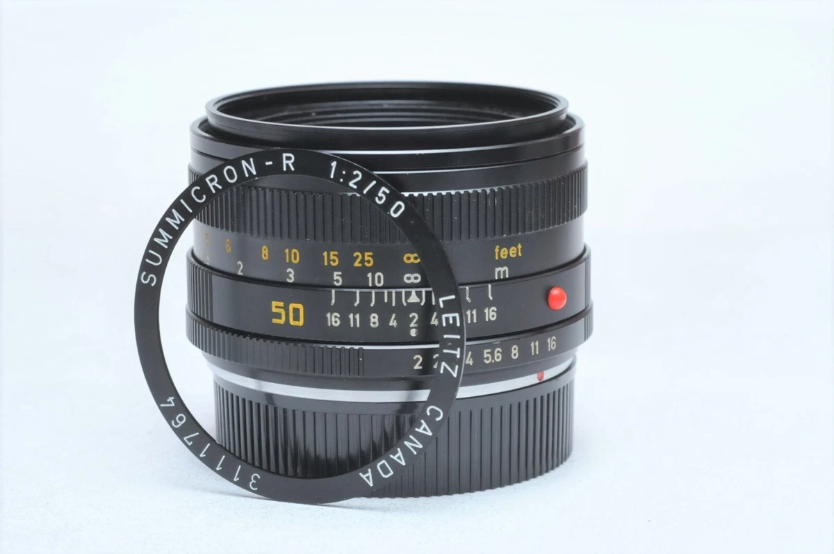 Leica SUMMICRON-R 50mm Focal f/2 Camera Lenses for sale | eBay