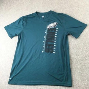Philadelphia Eagles Shirt Kids Youth Extra Large 18 Green Black Football Boys - Picture 1 of 9