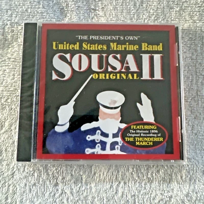 Sousa Original Volume II United States Marine band  1999 Audio CD - New sealed - Image 1 of 4