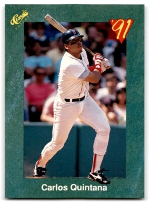 1991 Classic III Carlos Quintana Boston Red Sox #T75 - Image 1 of 2