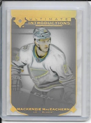 2019-20 Ultimate Collection Mackenzie MacEachern Ultimate Introductions # UI-54 - Image 1 of 2