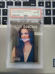 2015 Julie Gonzalo Panini Americana #65 PSA 10 GEM MT Supergirl , Dallas Kranks 
