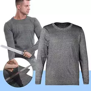 Cut Resistant Anti Slash Clothes Level 5 Protective Equipment Round Neck Shirt8s - Picture 1 of 14