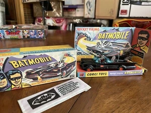 Corgi Toys 267 Batmobile, Reproduction Box, Vintage Car, Rare, 1960's - Picture 1 of 24