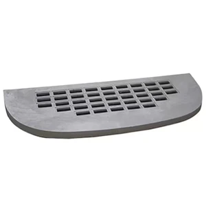 39 in x 13 in x 1 in Heavy-Duty Straight Flat Grate Basement Window Well Cover - Picture 1 of 12