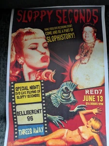 Sloppy Seconds official Gig Poster - Picture 1 of 1