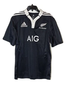 CAMISETA DE RUGBY LOCAL DE APOYO DE LOS NEGROS DE NUEVA ZELANDA LISTA EN STOCK Talla Grande (L) - Imagen 1 de 9