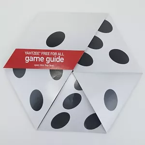 Yahtzee Free For All Instructions Guide Replacement Game Part 2008 - Picture 1 of 2