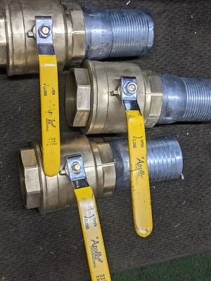 ¡¡NUEVO!! Apollo NPT x NPT VÁLVULA DE BOLA, PALANCA, TAMAÑO TUBO 4" Foto 1 de 3