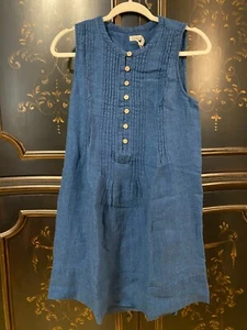 $178 FAHERTY Isha Basketweave Dress | Indigo | Small - Picture 1 of 19