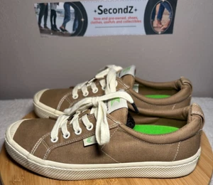 Cariuma Sneakers Brown Tan OCA Low Canvas Lace Up Shoes Women's 8.5/Men's 7 - Picture 1 of 8