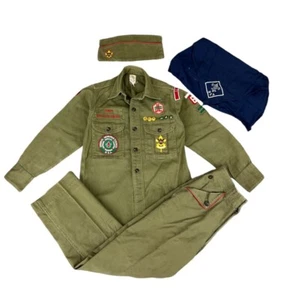 Vintage 50s Boy Scouts BSA Sanforized Uniform Patches - Bild 1 von 12