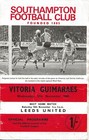 SOUTHAMPTON V VITORIA GUIMARAES ~ EUROPEAN FAIRS CUP 2ND RD ~ 12 NOVEMBER 1969