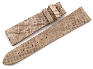 New Genuine Leather Strap Unisex Accessories Beige Color Handmade in Italy - Picture 1 of 9