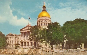 GA~GEORGIA~ATLANTA~EDIFICIO DEL CAPITOLIO DEL ESTADO~C.H. FOTO RUTH ~ 27753 - Imagen 1 de 2