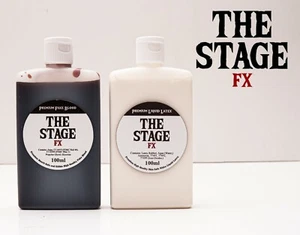 THE STAGE FX 100ml Double SET Fake Blood + Liquid Latex Halloween Zombie Vampire - Picture 1 of 1