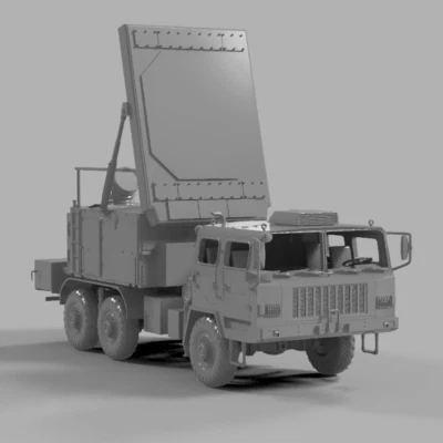 3D Printed 1/72/87/144 Red Flag 9 air defense and guidance radar vehicle Kit！ - Image 1 of 4